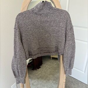Free People cropped athletic long sleeve